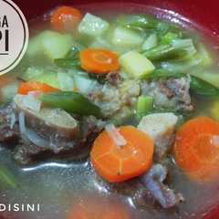 A picture of Sop Iga Sapi.