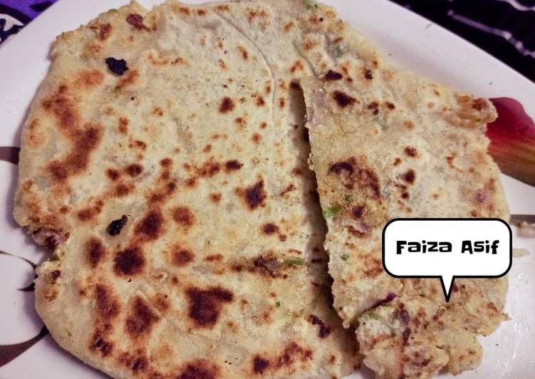 Simple Way to Prepare Favorite Paneer paratha