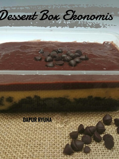 Foto resep Brownis Dessert Box Ekonomis