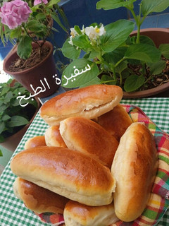 صورة لوصفة خبز بانيني للساندويتشات خفيف و قطني👌