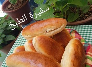صورة لوصفة خبز بانيني للساندويتشات خفيف و قطني👌