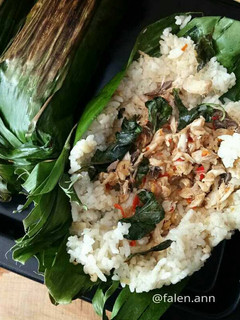 Foto resep Nasi bakar tongkol pedas kemangi #selasabisa