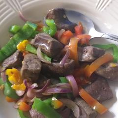 Liver pepper soup A picture of Liver pepper soup.