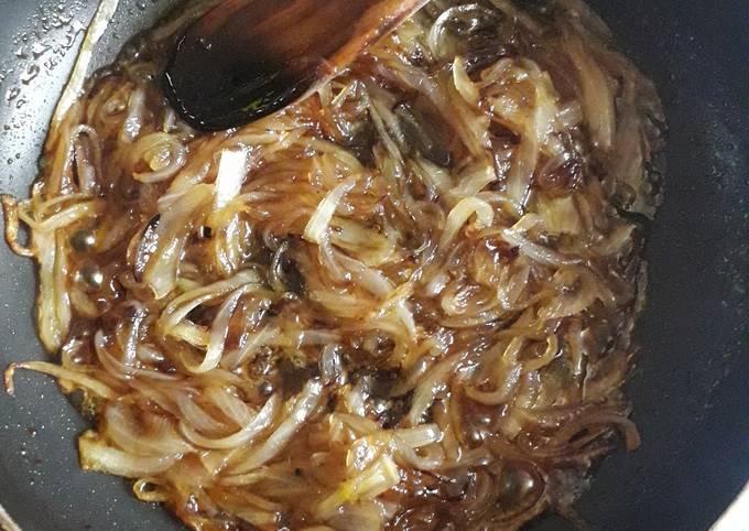 Cebolla Caramelizada Receta de PHILIPPE- Cookpad