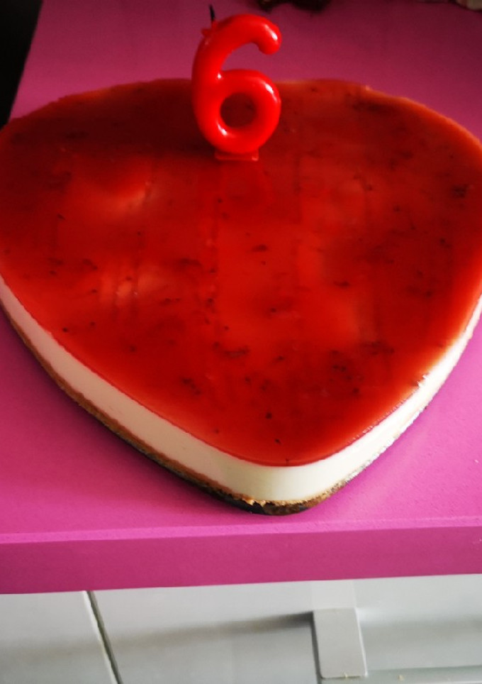 Una foto de Tarta de queso sin horno