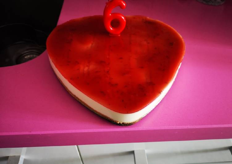 Tarta de queso sin horno