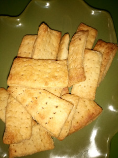 A picture of My Eggs less short bread cookies.