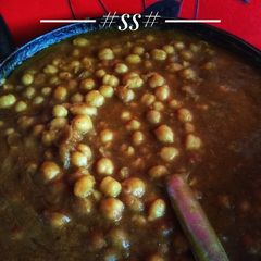 A picture of Dhaba Style Chana Masala #Cookpad.
