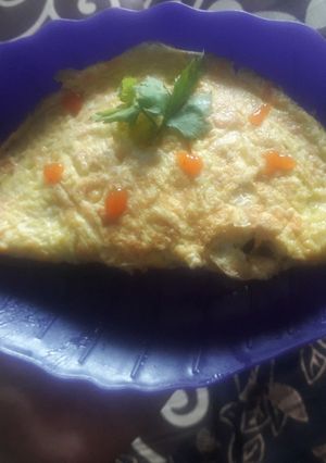 Foto resep 124. Omlet telur wortel MpAsi 10 bulan
