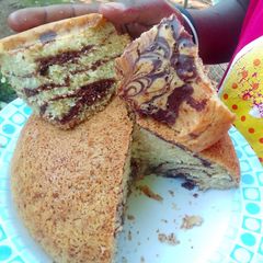 My marble cake A picture of My marble cake.