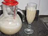 Chirimoya con vino blanco