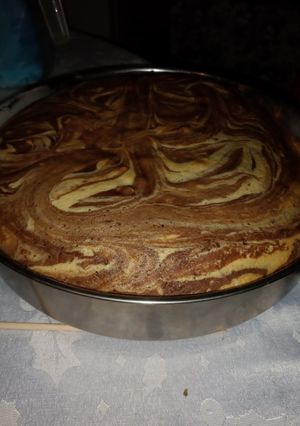 Una foto de Torta marmolada muy sabrosa