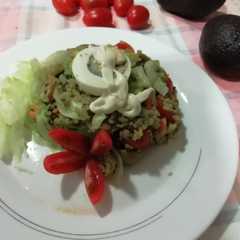 Una foto de Ensalada de quinoa