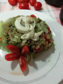 Una foto de Ensalada de quinoa