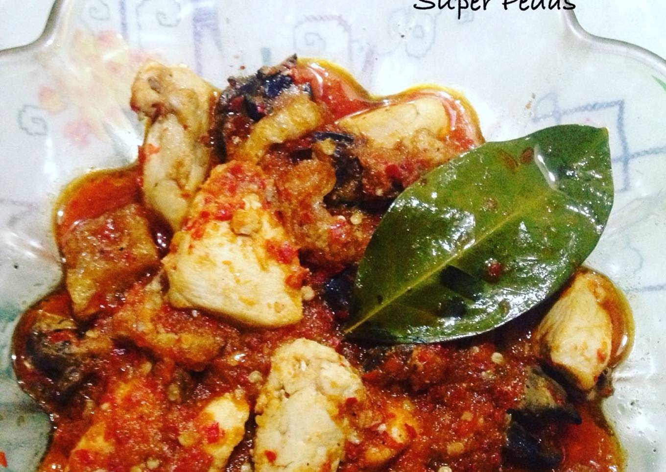 Ayam rica-rica super pedas