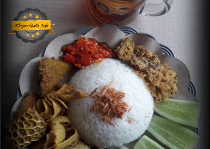 Ternyata begini lho! Resep memasak Nasi Babat Sambal Bawang  nagih banget