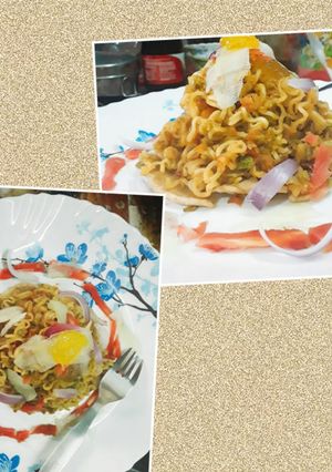 A picture of Veg aata noodles.