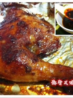 自製叉燒醬烤雞腿 的食譜成品照片