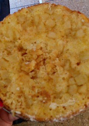 Una foto de Torta de manzana sin gluten