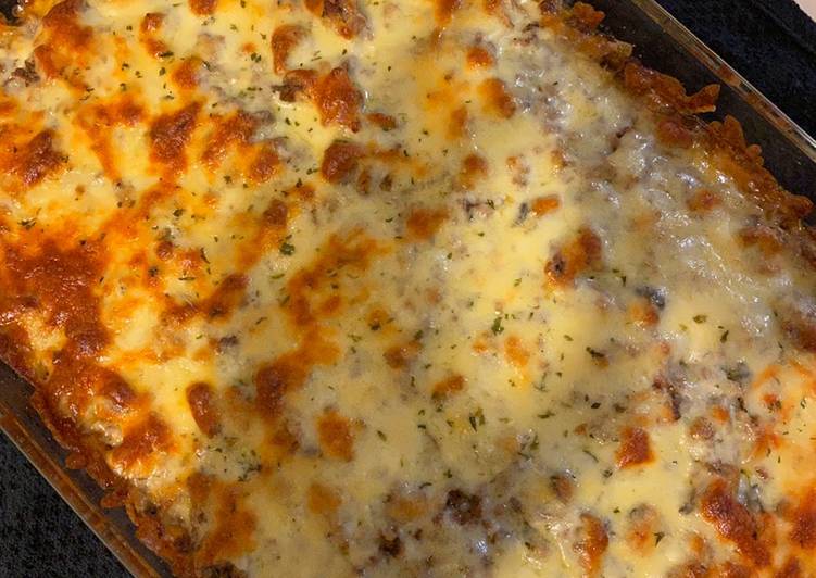 Cara Gampang Menyiapkan Lasagna Rendah Karbohidrat!! (Bahan Terong), Sempurna