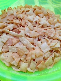 Foto resep Cemilan pangsit goreng
