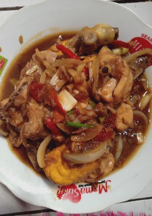 Foto resep Ayam kecap bawang Bombay