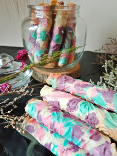 Foto resep Kue semprong warna warni