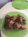 Pollo con papa en olla de lento cocimiento