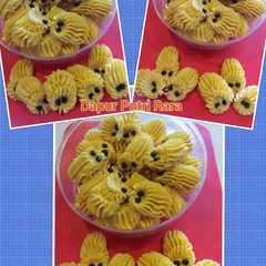 A picture of **Eggless semprit tepung beras **.