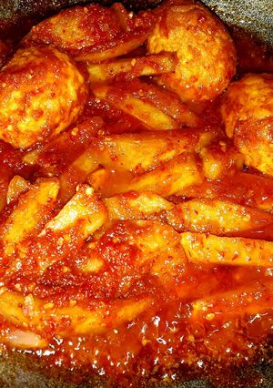 Foto resep Sambal balado kentang maknyus