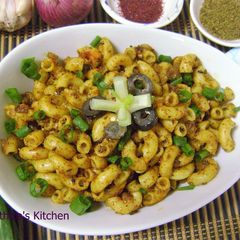 A picture of Zaatar Macaroni - Fusion Style.