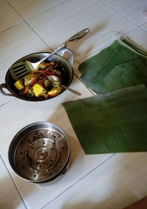 Foto resep Pepes ayam ala ibu Naim
