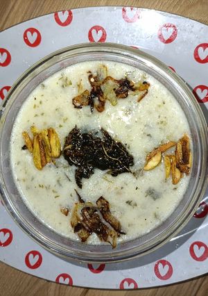 عکسی از دستور آش دوغ نذری عاشورا حسینی