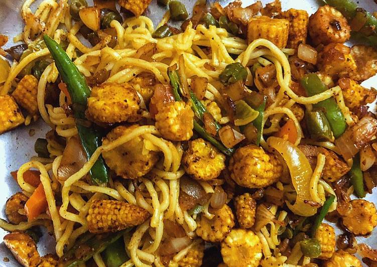 Step-by-Step Guide to Make Perfect Baby Corn Masala Noodles