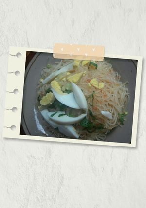 Foto resep 8. Miehun telur