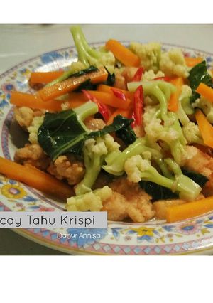 Foto resep Capcay Tahu Krispi