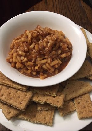 A picture of Apple Pie Dip with Pear (crockpot).