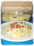 Fusilli Oglio Olio with Cheese and Ham