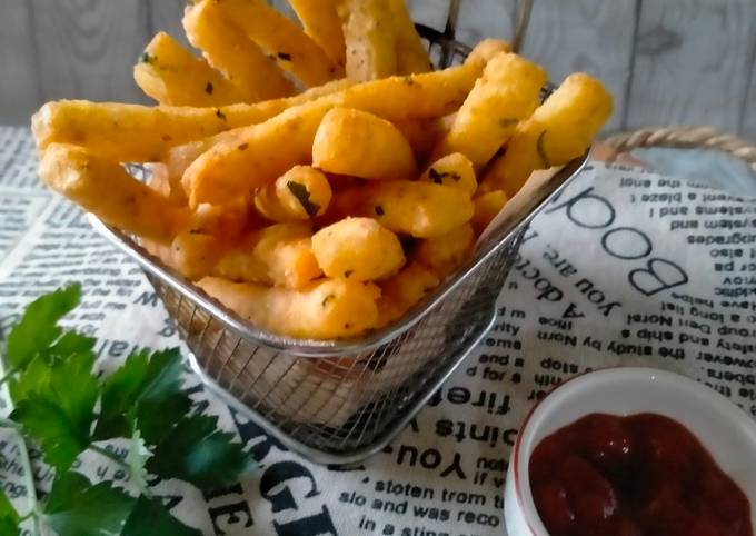 Anti Ribet, Memasak Stick Kentang Keju Murah