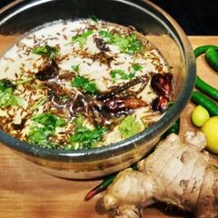 A picture of Baigun ka raita.