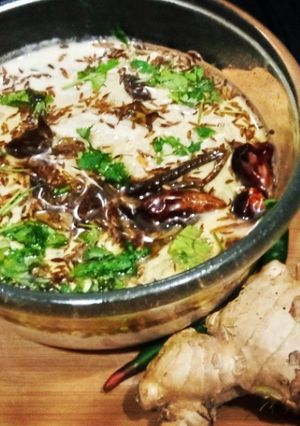A picture of Baigun ka raita.