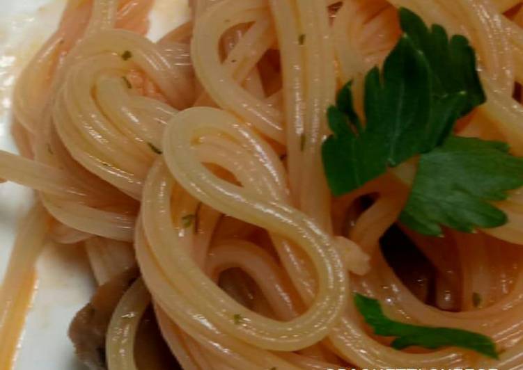 Cara Gampang Menyiapkan Spaghetti cheese bolognese (mpasi 14month) Anti Gagal