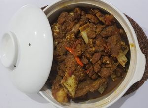 Foto resep Krengsengan Daging Kambing (tanpa santan)