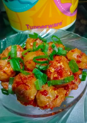 Foto resep Bakso Mercon pedas manis
