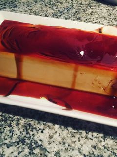 Una foto de Flan de Queso sin horno