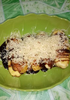 Foto resep Pisang lumpur keju