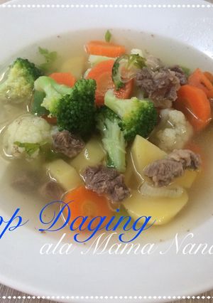 Foto resep Sop Daging Rumahan