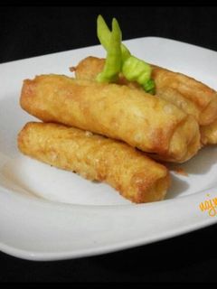 Foto resep Lumpia rebung ayam