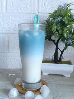 Foto resep Es Susu Teh Bunga Telang #228