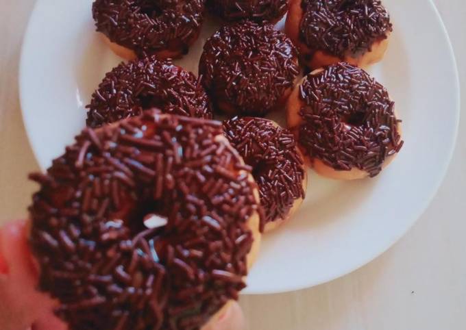 Resep praktis membuat 7. Dontang glaze beng-beng  nagih banget